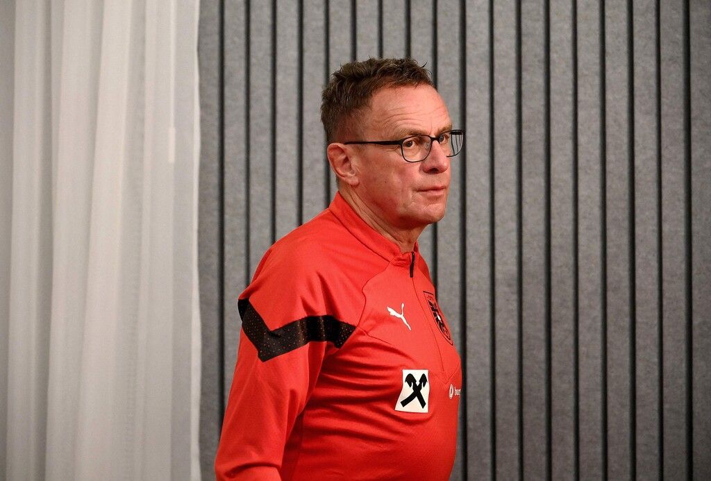 Österreich fordert mit Teamchef Rangnick (l.) die DFB-Elf mit Julian Nagelsmann. »C1