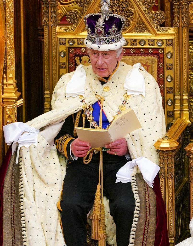 Charles III. hielt erste Thronrede als König