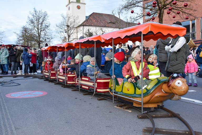 Highlight der Kinder im vergangenen Jahr war das Züglefahren.