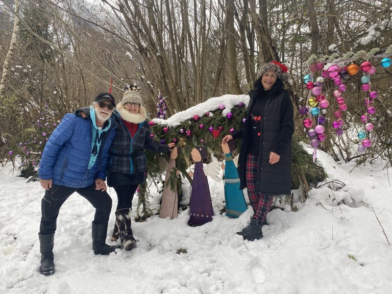 Weihnachtswald von Jolanda Gasperi