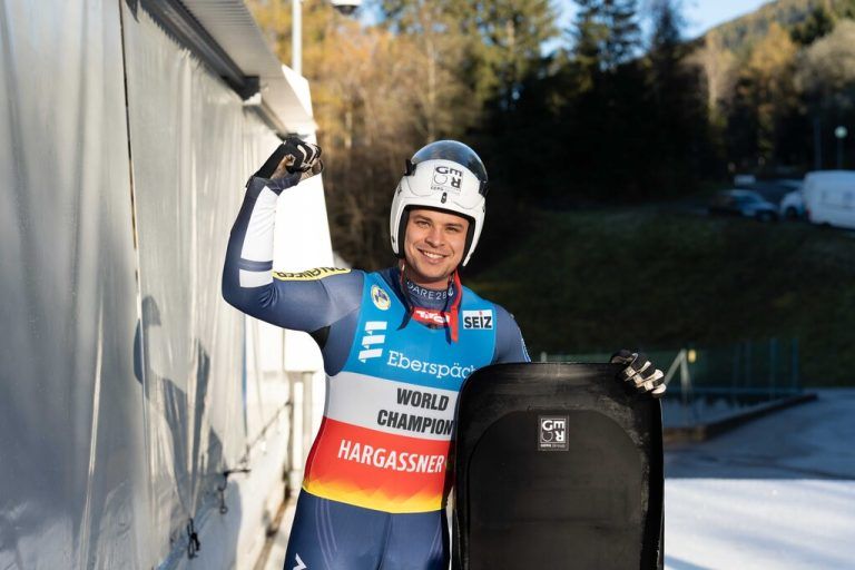 Jonas Müller war im olympischen Einsitzer die Nummer eins bei der Staatsmeisterschaft.ÖRV/Ebermann