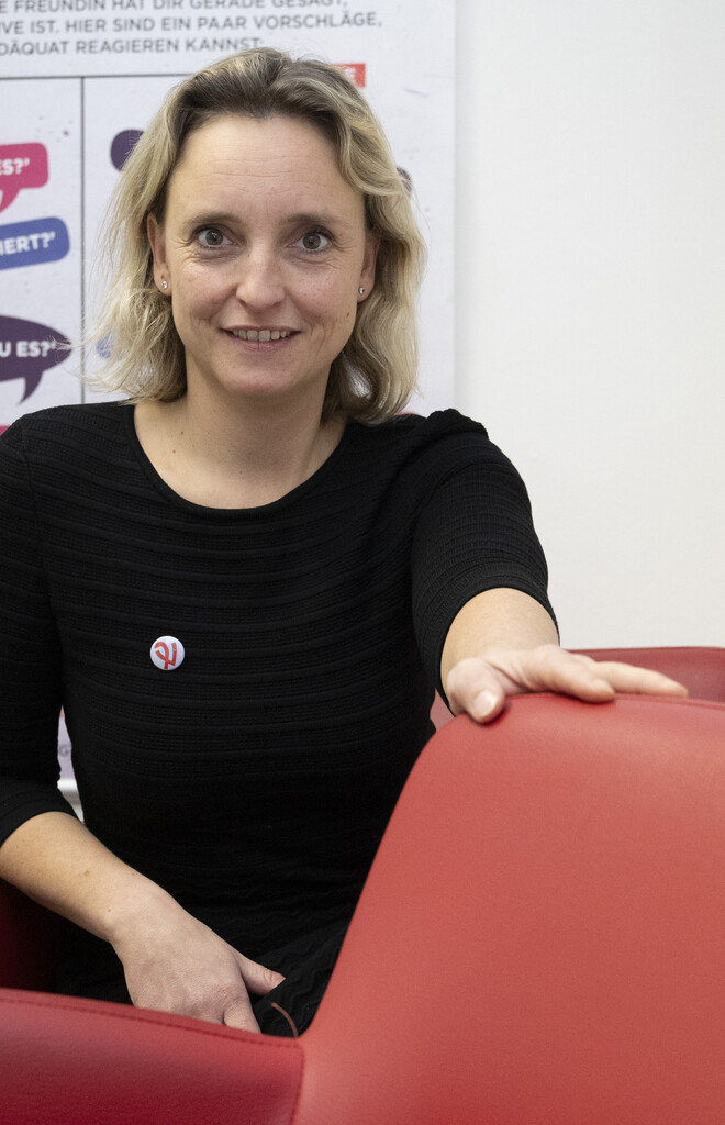 Manuela Köhler ist bereits gut in ihre neue Aufgabe als Aidshilfe-Leiterin hineingewachsen.