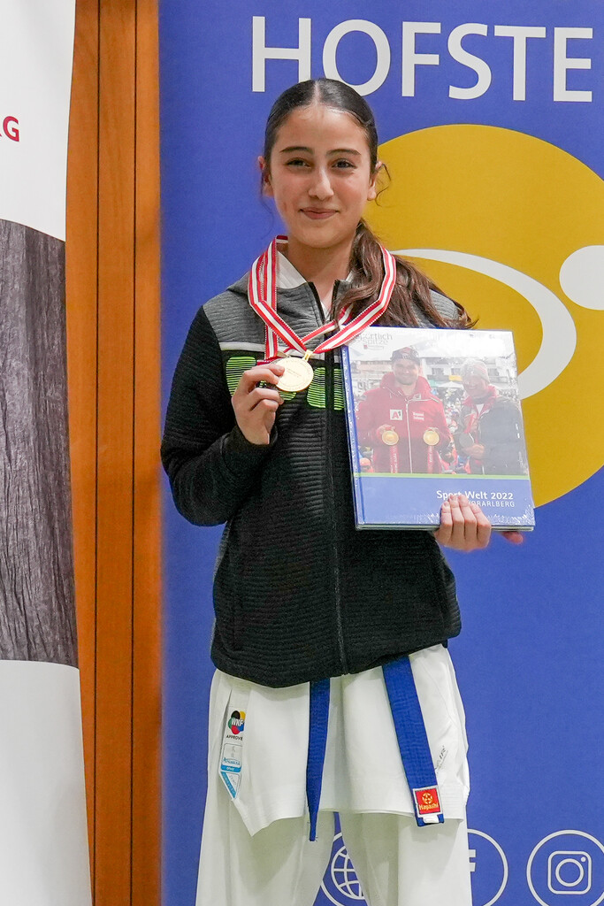 Mira Bayram holte zwei Titel und eine Bronzene.