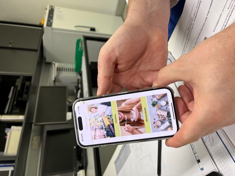 Die App ist übersichtlich aufgebaut und leicht zu handhaben.