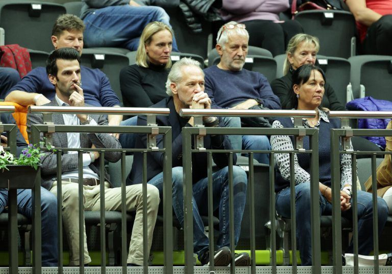 ÖTV-Präsident Martin Ohneberg fieberte auf der Tribüne mit. GEPA