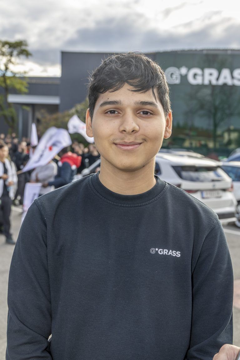 Ich hoffe, dass wir das von unseren Vertretern geforderte Ergebnis erzielen, das wäre das Beste. Wir wollen von unserem Arbeitgeber mit unseren Sorgen ernstgenommen werden. Alexander Stanojevic, Lehrling (2. Lehrjahr)