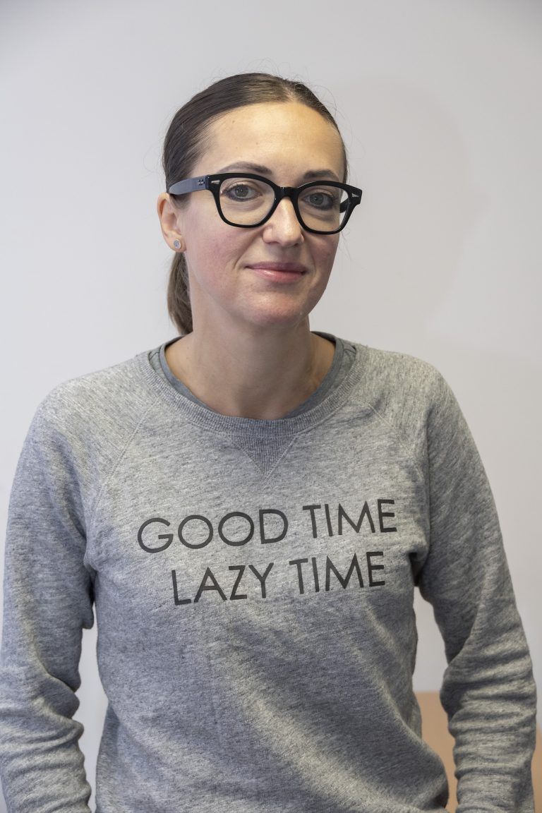 Tetiana Golubynska arbeitet derzeit im Sozialbereich. Sie betreut in Hörbranz alte Menschen und macht ihren Job gerne.  <span class="copyright">VN/Paulitsch</span>