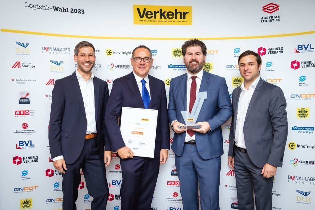 Gebrüder Weiss gewinnt Wahl zur &#8220;Logistik-Marke 2023&#8221;