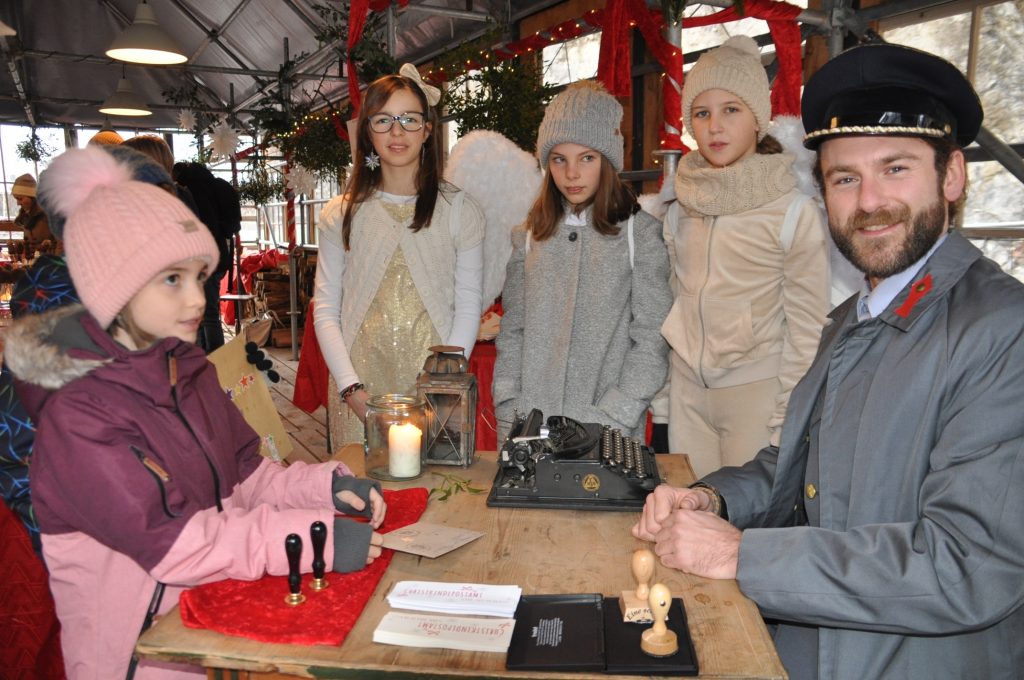 Hier gab es Post für das Christkind