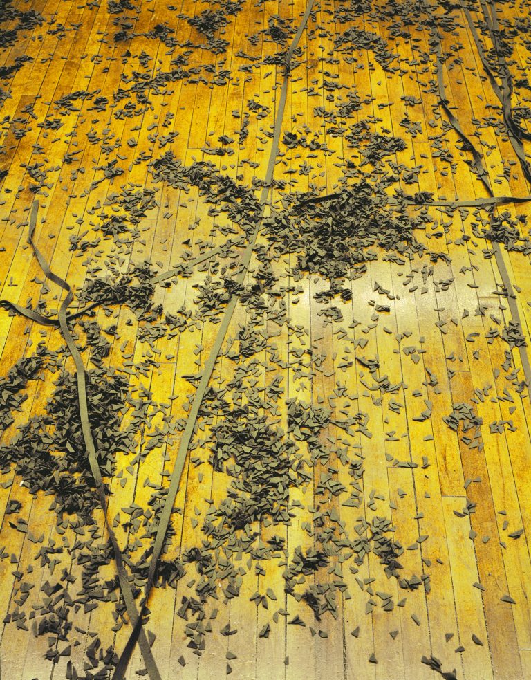 Barry Le Vas weltberühmtes "Distribution Piece, Particles and Strips, 1968". <span class="copyright">Elaine Mayers</span>