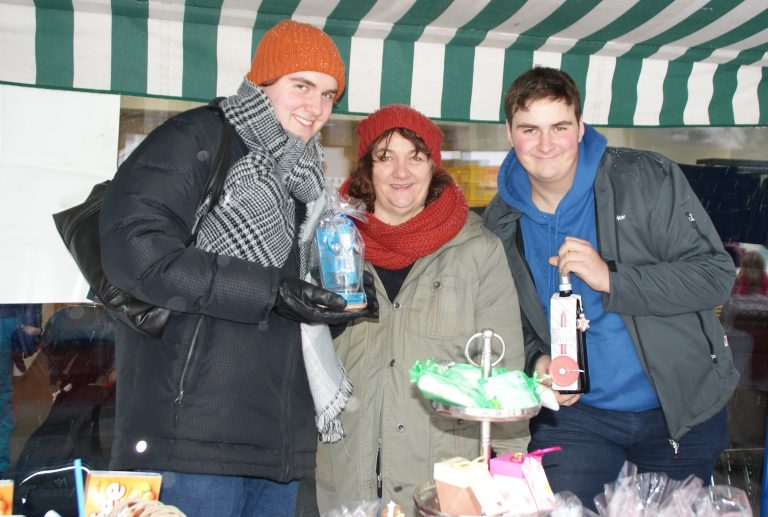 Kreative Basteleien aus dem Hause Eberle durften beim Bucher Markt nicht fehlen.