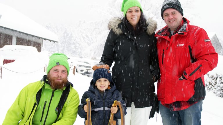 Wetterfest zeigten sich die kleinen und großen Gäste beim winterlichen Markt.