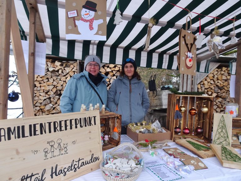22 Verkaufsstände machten beim ersten Klosamarkt in Haselstauden mit.