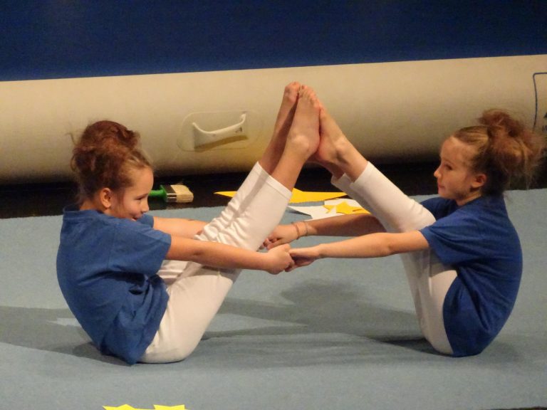 Eindrücklich zeigten die jungen Nachwuchsturnerinnen und -turner ihr Können. 