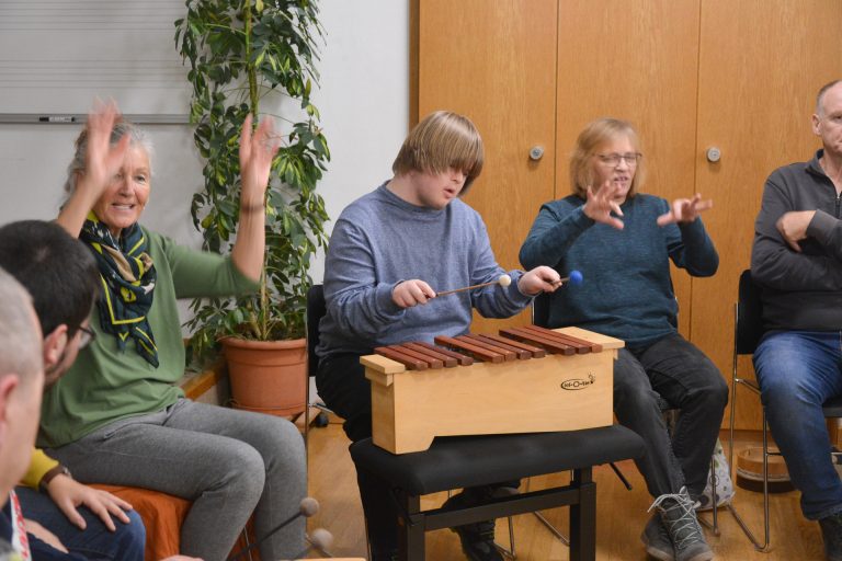 Musik ist für alle da. Die Rheintalische Musikschule hat eine eigene inklusive Band, die einen großen Zulauf hat.