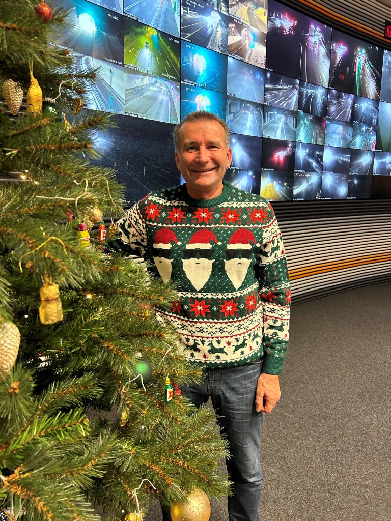 Richard Jammer macht es nichts aus, an Weihnachten zu arbeiten. <span class="copyright">asfinag</span>