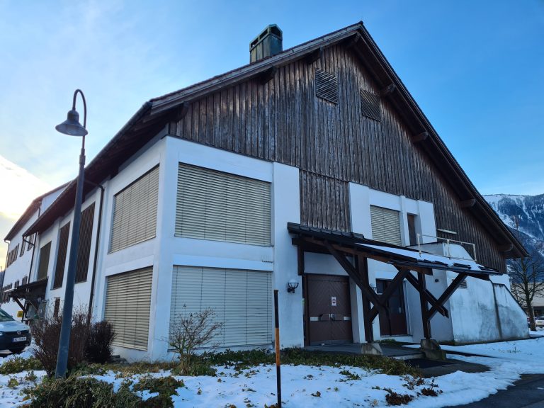 Der Anbau wird abgerissen und neu gebaut.