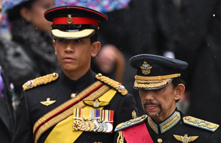 Prinz Abdul Matteen (l.) ist der vierte Sohn von Sultan Hassanal Bolia. <span class="copyright">Reuters </span>