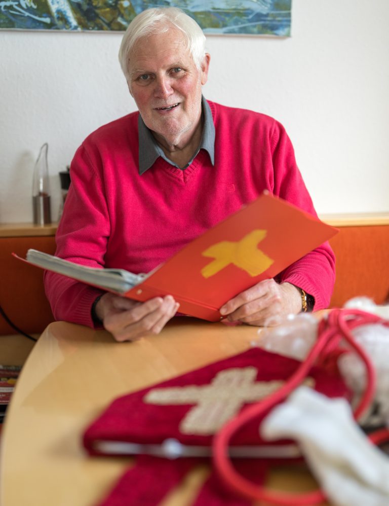 Für Edgar Lecher ist es wichtig, dass der Nikolaus-Besuch für alle ein positives Erlebnis wird.