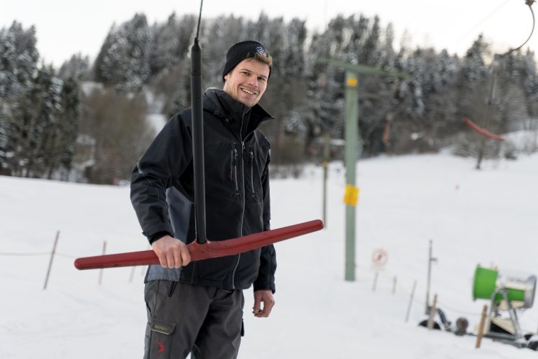 Kleines Skigebiet, große Hoffnung