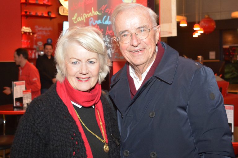 Kamen der Oper wegen: Ilga und Herbert Sausgruber.<br>
