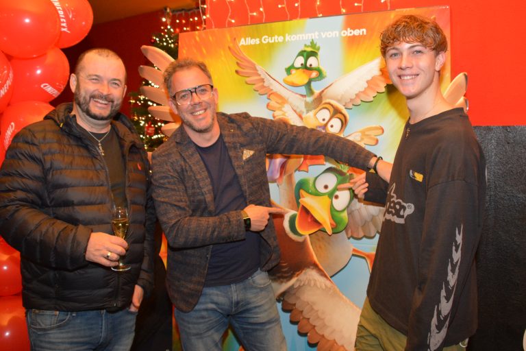 Christoph Piringer, David und Theo Breznik.