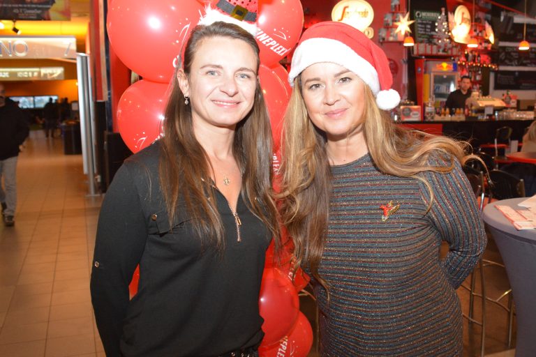 Betriebsleiterin Danijela Aleksic mit Marketinglady Isabelle Maron.