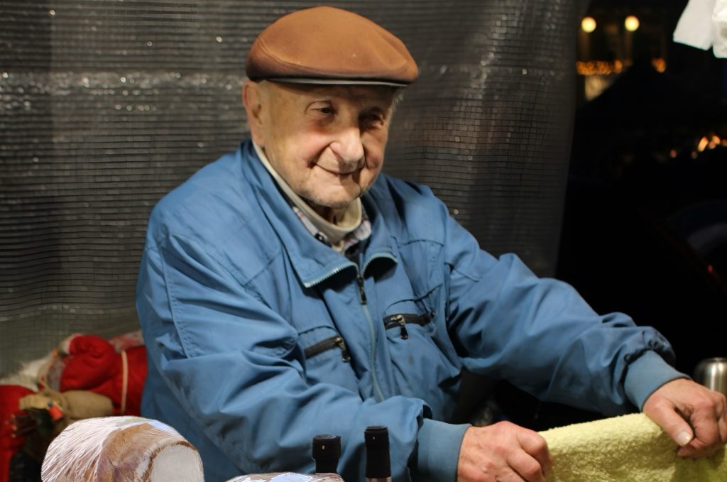Der 103-jährige Marktfahrer von Alberschwende