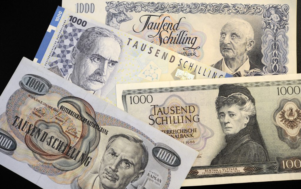 Fast sieben Milliarden Schilling nicht umgetauscht