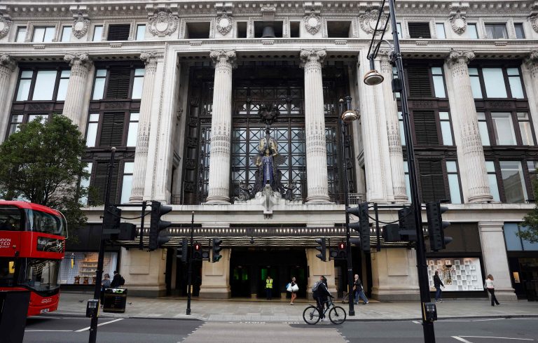 Selfridges in London. <span class="copyright">afp</span>