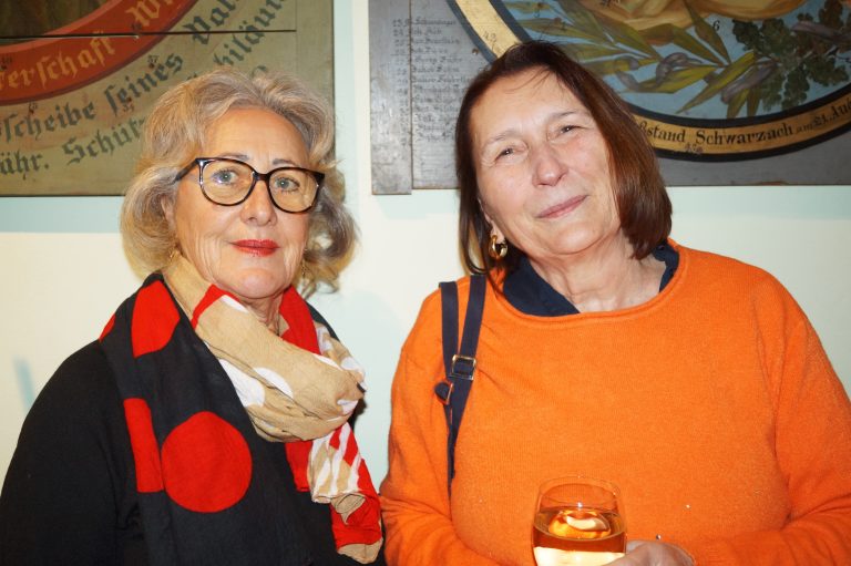Astrid Heil und Ulrike Kraft freuten sich auf jazzige Musik.