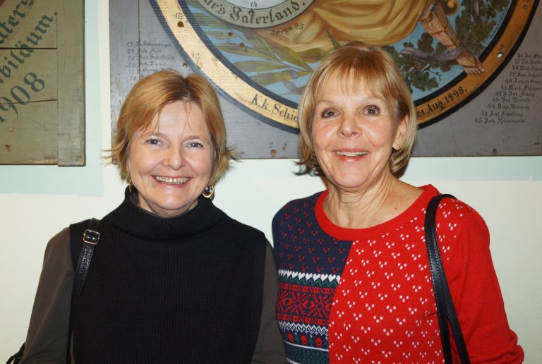 Barbara Huber und Ines Wurzinger waren begeistert vom ganzen Abend.