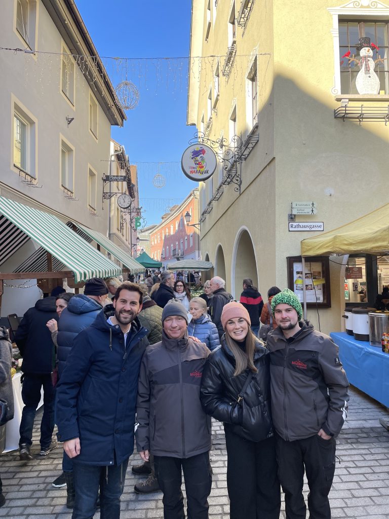 Simon Tschann, Martin Sturm, Rosa Lämmle und Michael Neyer.