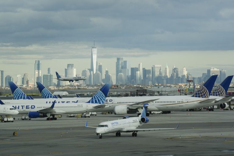 Der Newark Liberty International Airport. <span class="copyright">ap</span>