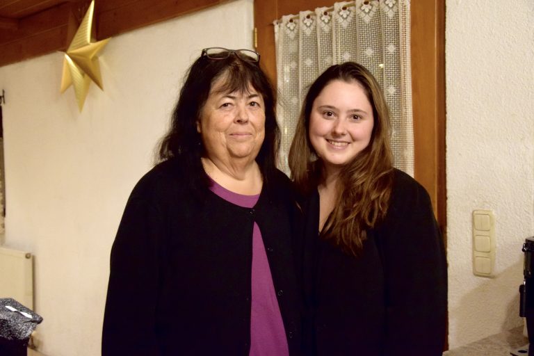 Sieglinde Baumann mit Tochter Tamara Wachter (Gasthaus Stern).