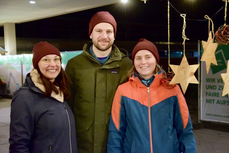 Sinah Scheibenstock, Gabriel Spalt und Isabella Stecher.