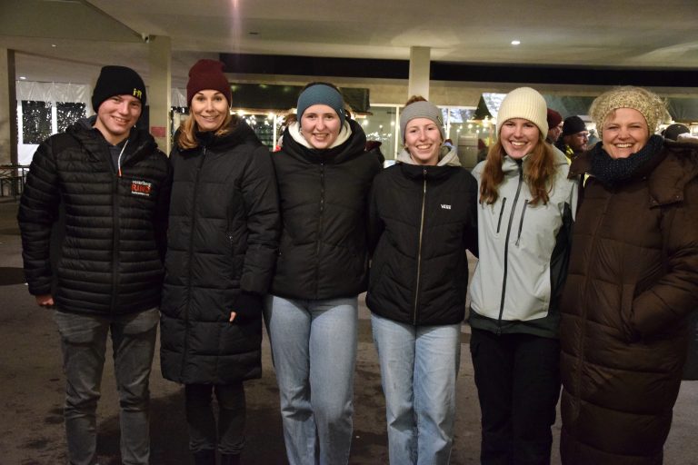  Robert Rusch, Andrea Längle, Rafaela Tschann, Franziska Galehr sowie Iris und Nicole Holdermann.