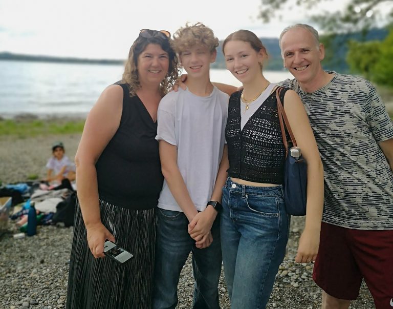 Die Familie steht für Sandra Küng ganz vorne.