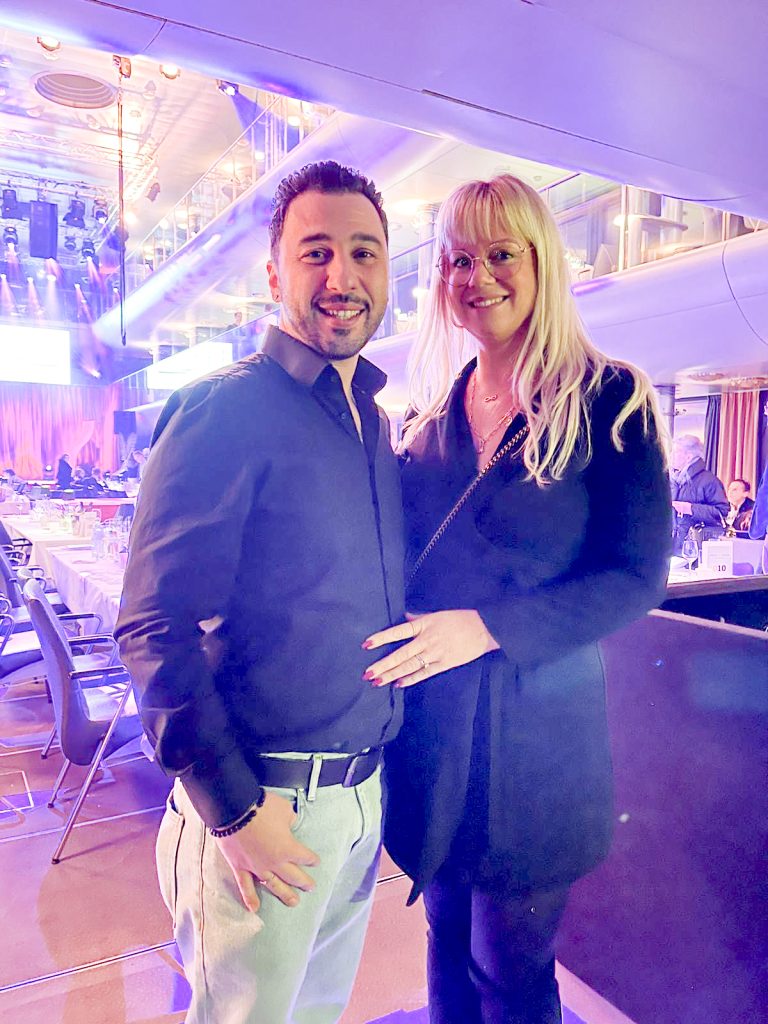 Ferit und Jennifer Häusle-Ünal waren begeistert vom ganzen Abend.