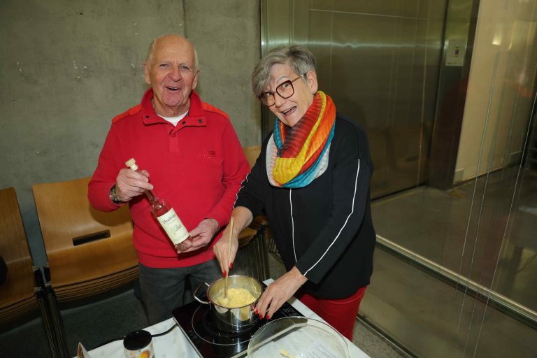 Harry Saiger und Friederike Spirig.