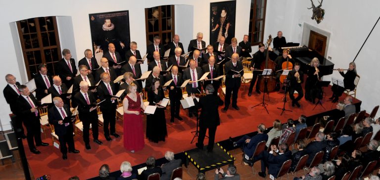 Der Gesangverein gab zwei Konzerte im Rittersaal des Palastes. <span class="copyright">Gesangverein</span>