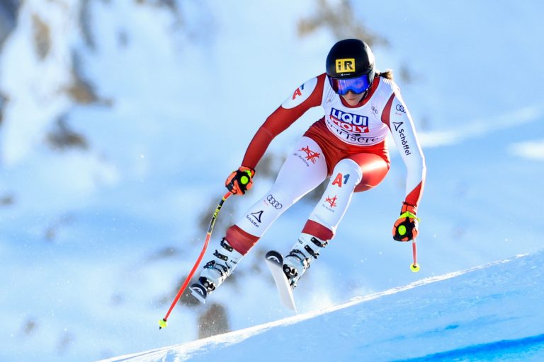 Michelle Niederwieser in Aktion. <span class="copyright">Gepa</span>