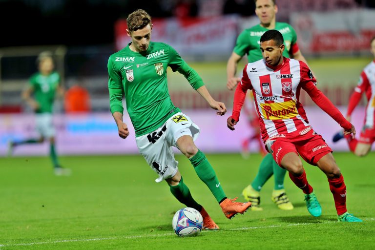 In der Saison 2016/17 kickte Stark für Austria Lustenau. <span class="copyright">GEPA</span>