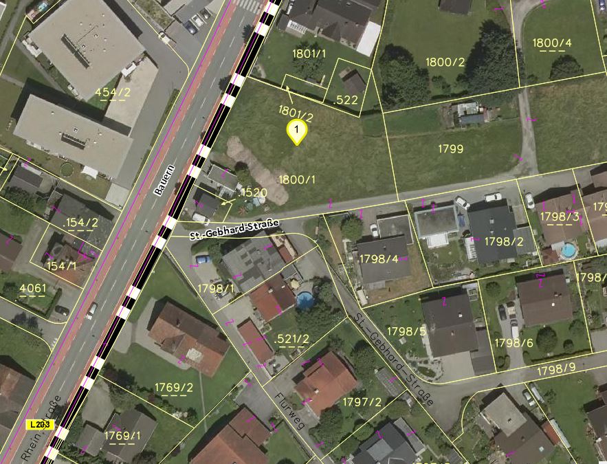 Land Vorarlberg: data.vorarlberg.gv.at, BEV (DKM)