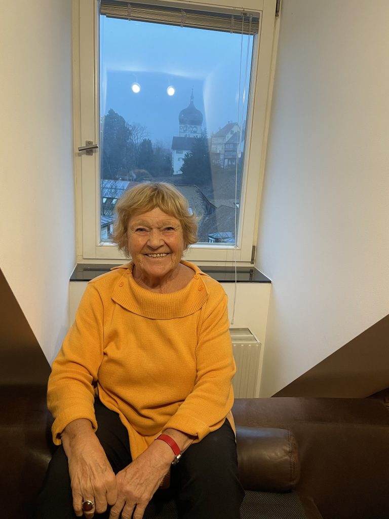 Margit auf Heimatbesuch in Bregenz.  