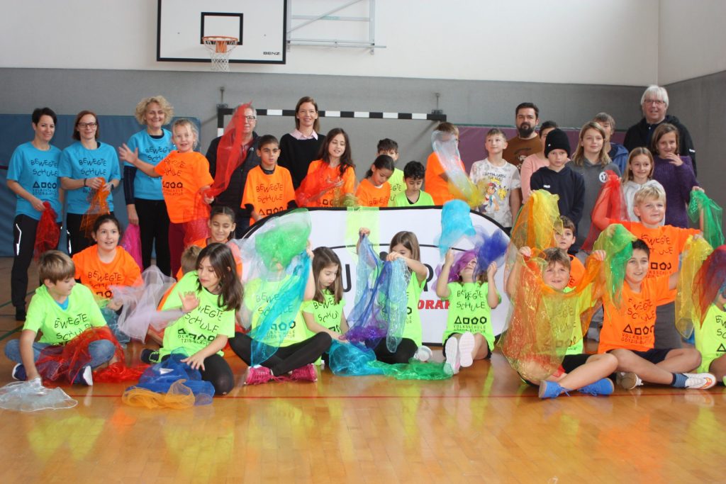 Volksschule Götzis Blattur als Initiator der neuen Schulsport Challenge