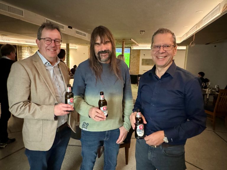 Von Beginn an dabei: Wolfgang Frick, Wolfgang Sila und Markus Borg (v. l.). <span class="copyright">Lutz</span>