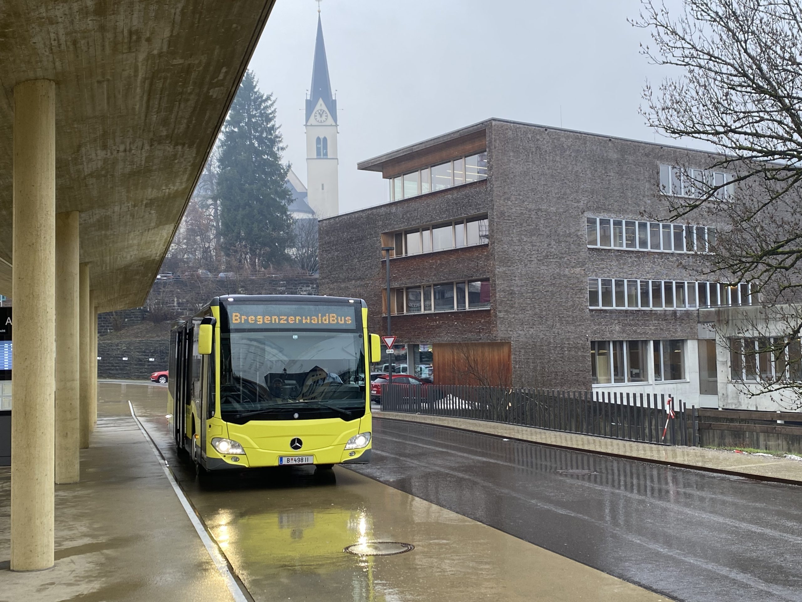 So wurden die Busse im Bregenzerwald beschädigt