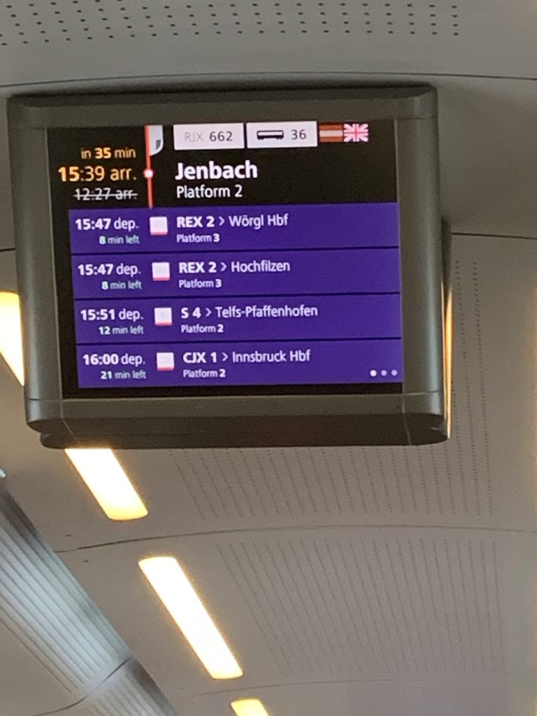 Die Fahrt ins Tirol über Zell am See sorgte für Verzögerungen. <span class="copyright">Kilian</span>