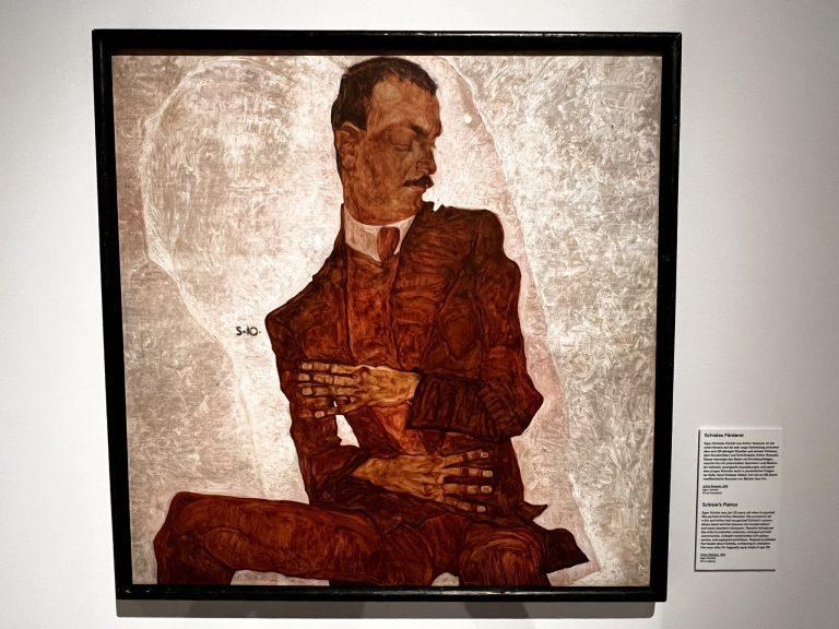 ... bis hin zu Egon Schieles Portrait von Arthur Roessler.   <span class="copyright">Andreas Marte</span>